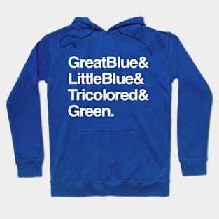 Helvetica Herons Hoodie